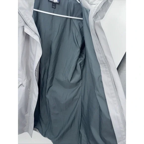 Patagonia Vosque Shell ONLY Jacket Grey Waterproof Hooded Zip Up Coat Size Small - Picture 6 of 8